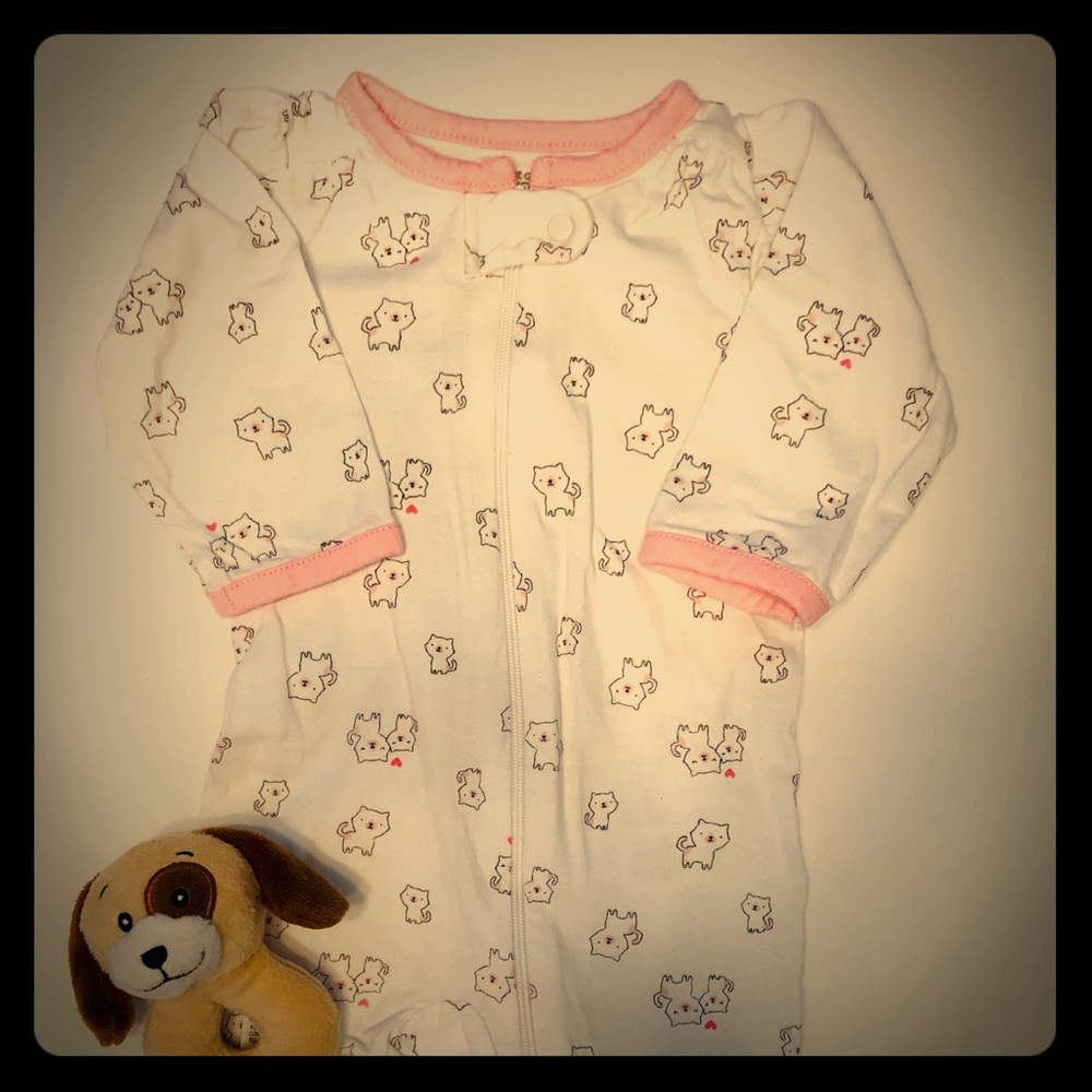 🐱2 piece kitty sleeper set